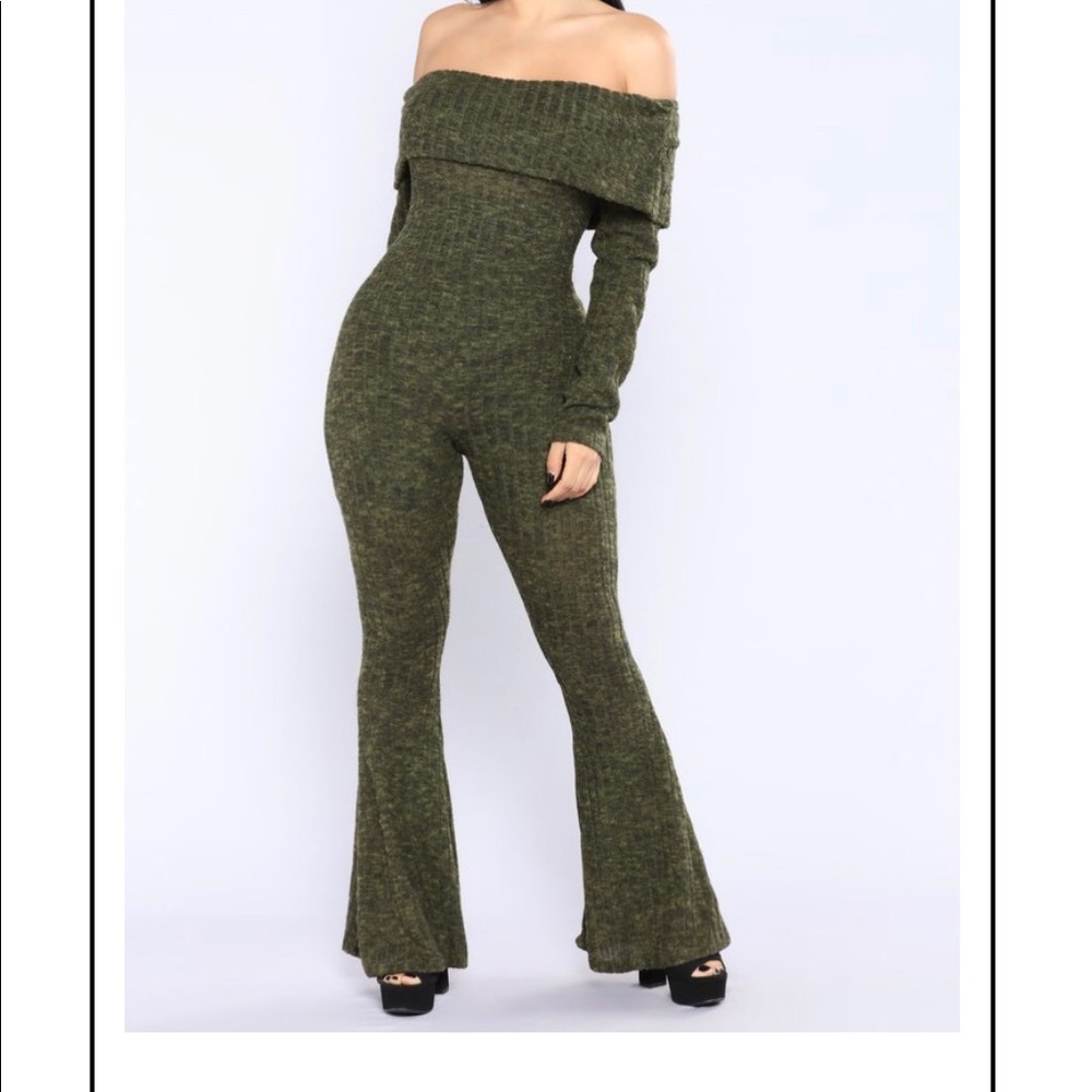 Olive Jumpsuit Fashion Nova